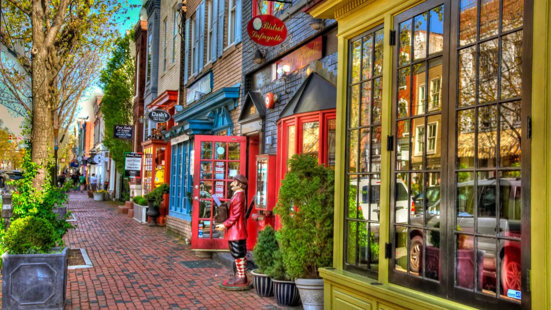 Alexandria, Virginia residential scene